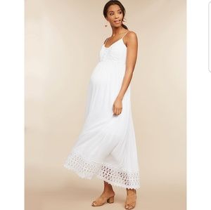 Boho maternity dress